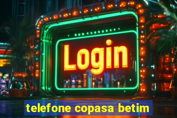 telefone copasa betim